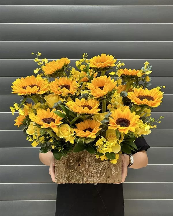 Giỏ Hoa Sinh Nhật - HNA.GHSN7