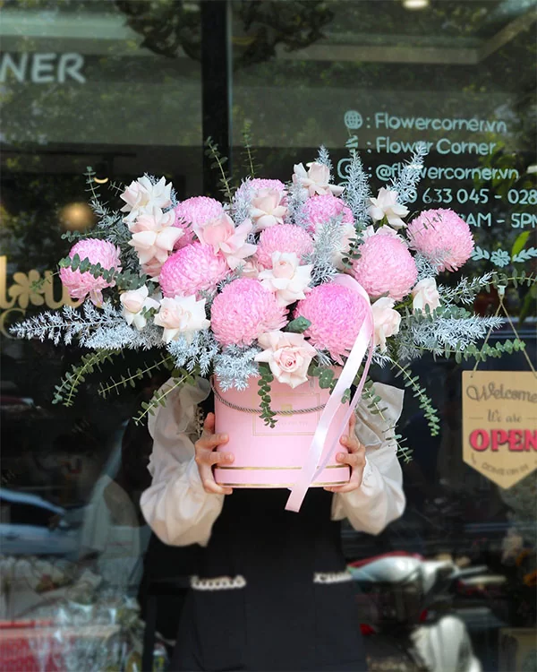 Giỏ Hoa Sinh Nhật - HNA.GHSN12