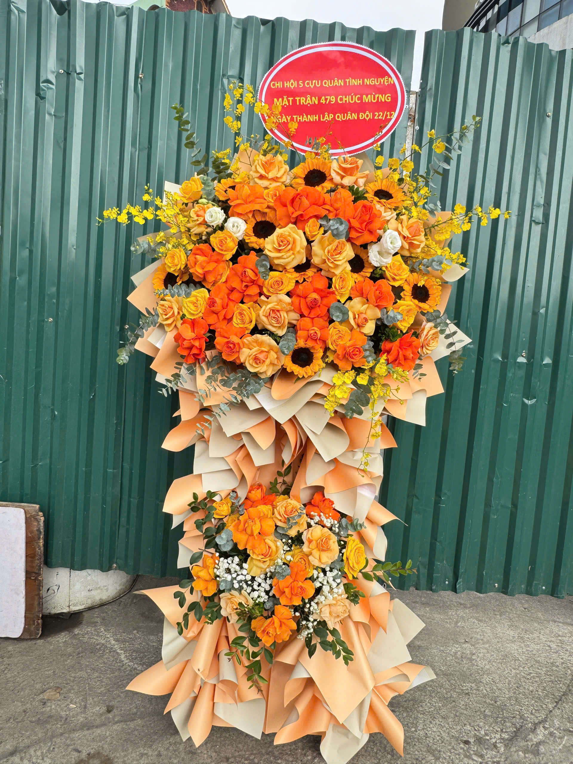 Kệ Hoa Chúc Mừng - HNA.KHCM12