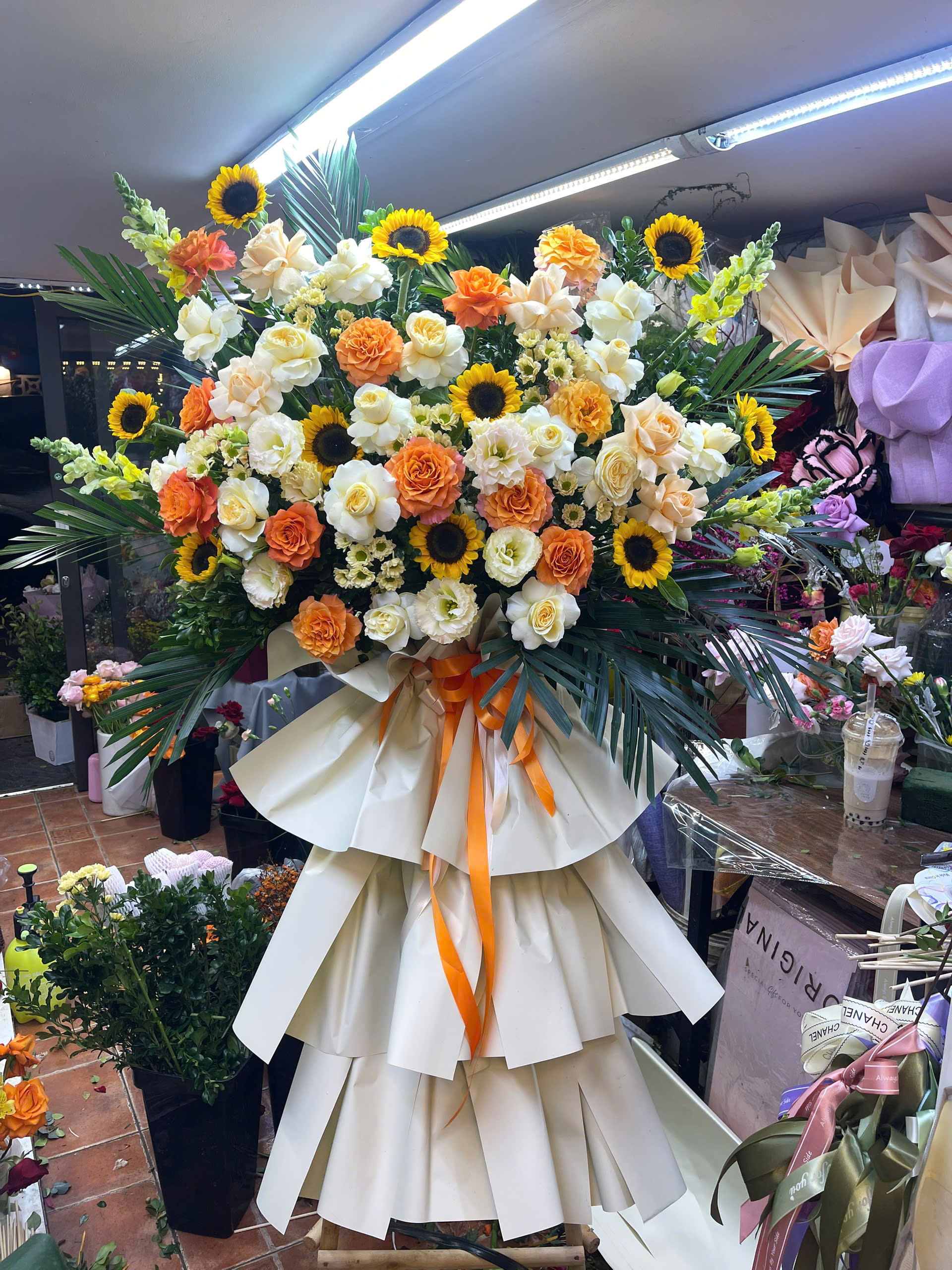 Kệ Hoa Chúc Mừng - HNA.KHCM17