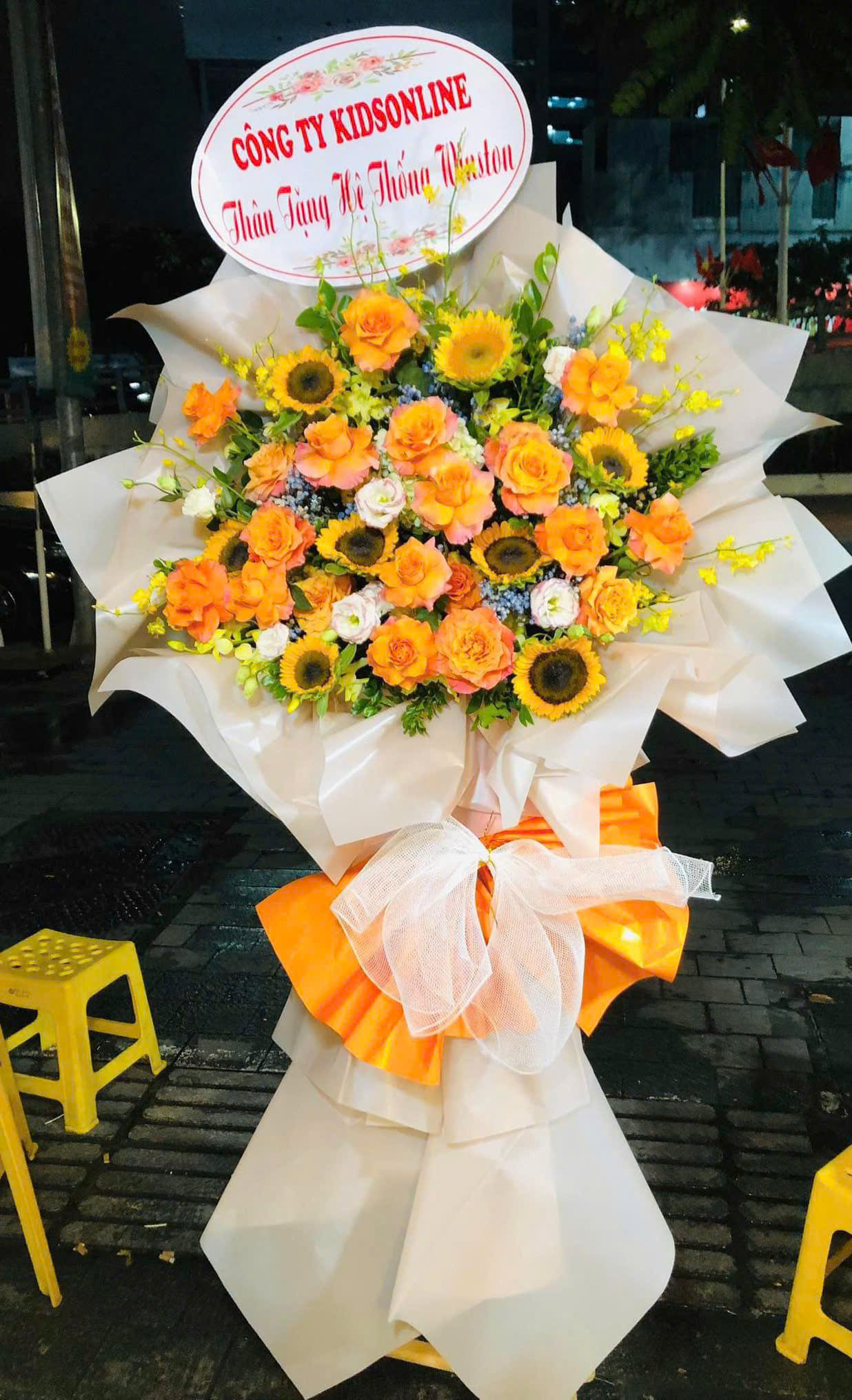 Kệ Hoa Chúc Mừng - HNA.KHCM20