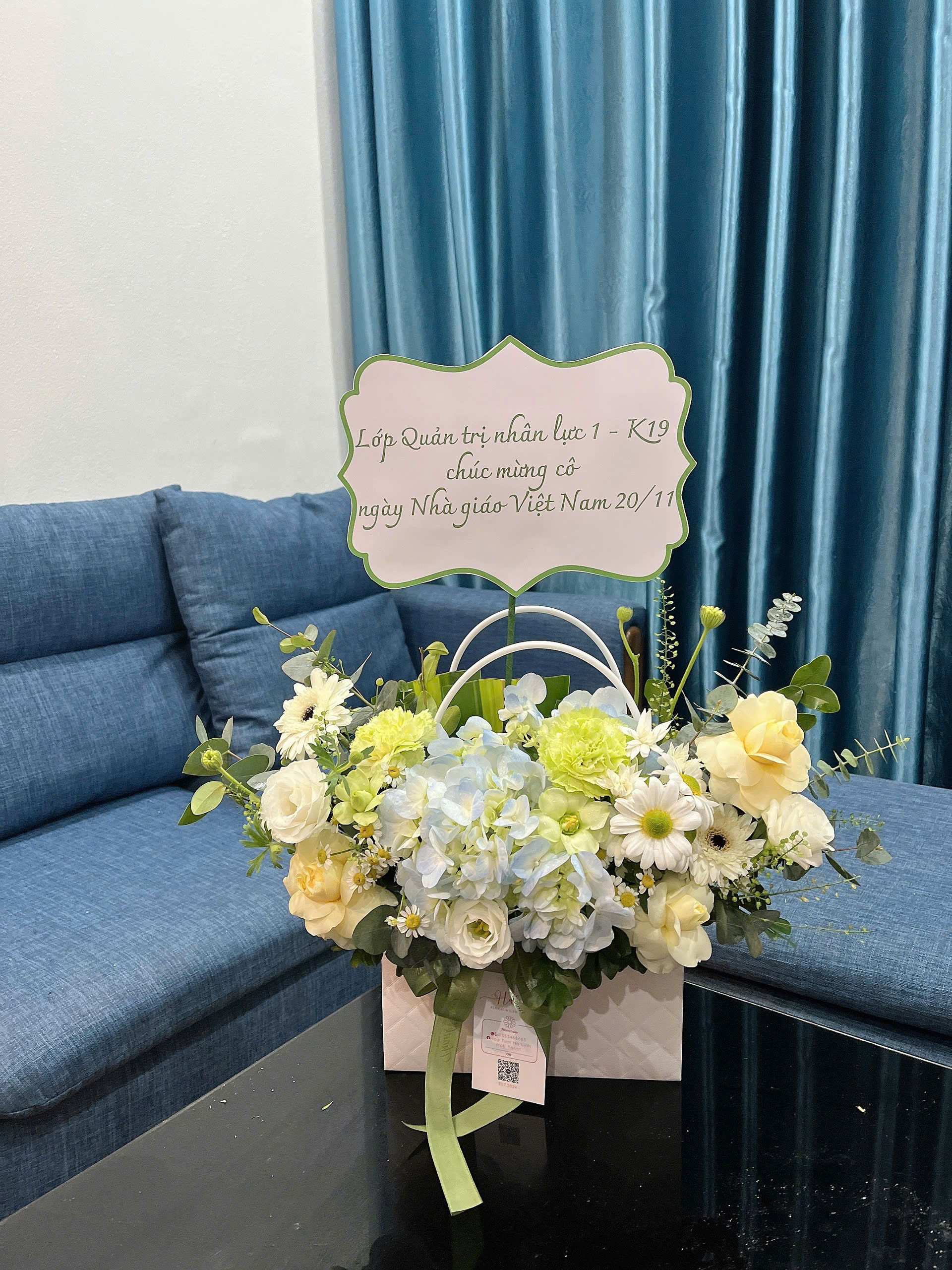 Giỏ Hoa Khai Trương - HNA.GHKT7