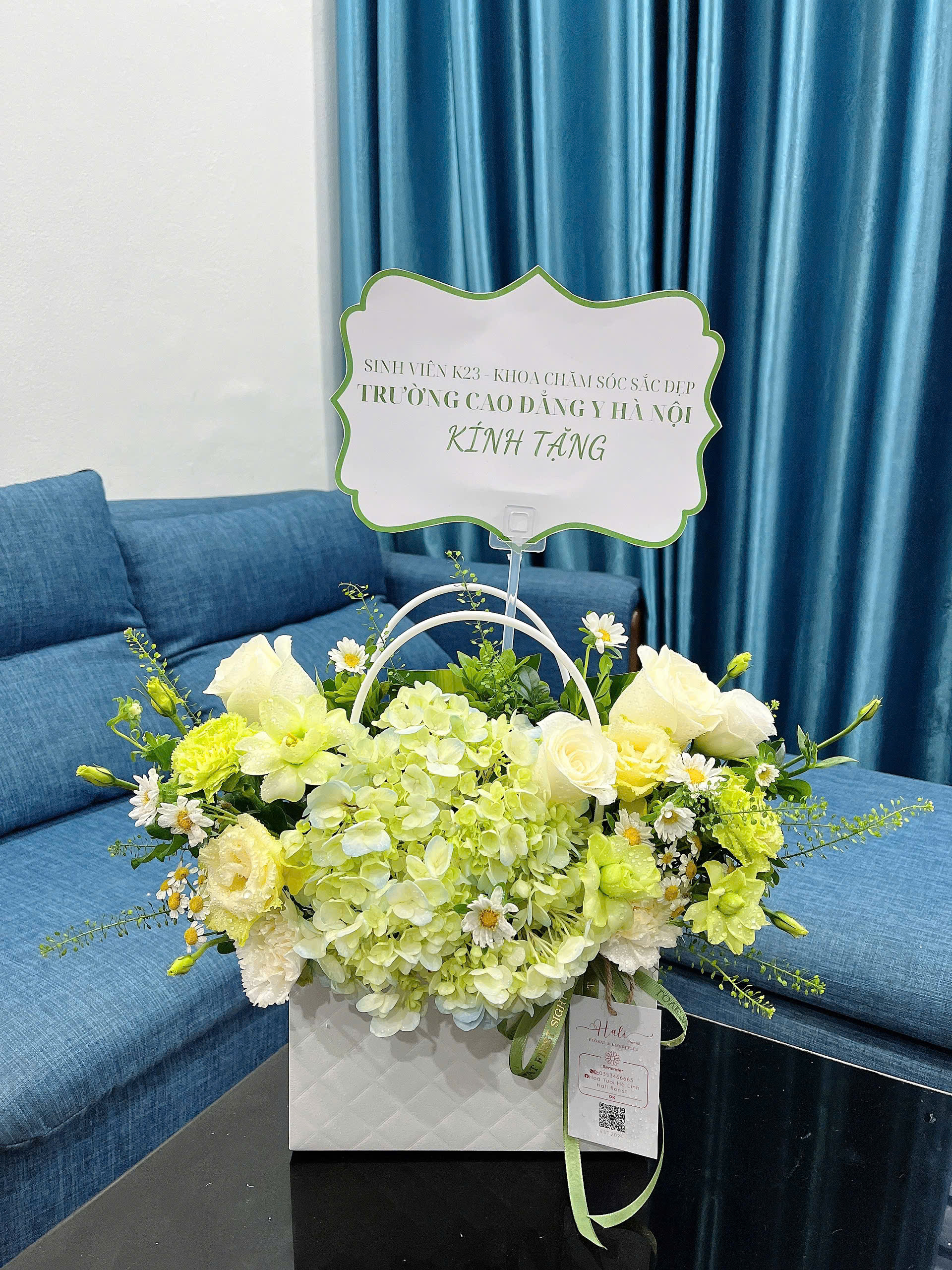 Giỏ Hoa Khai Trương - HNA.GHKT10