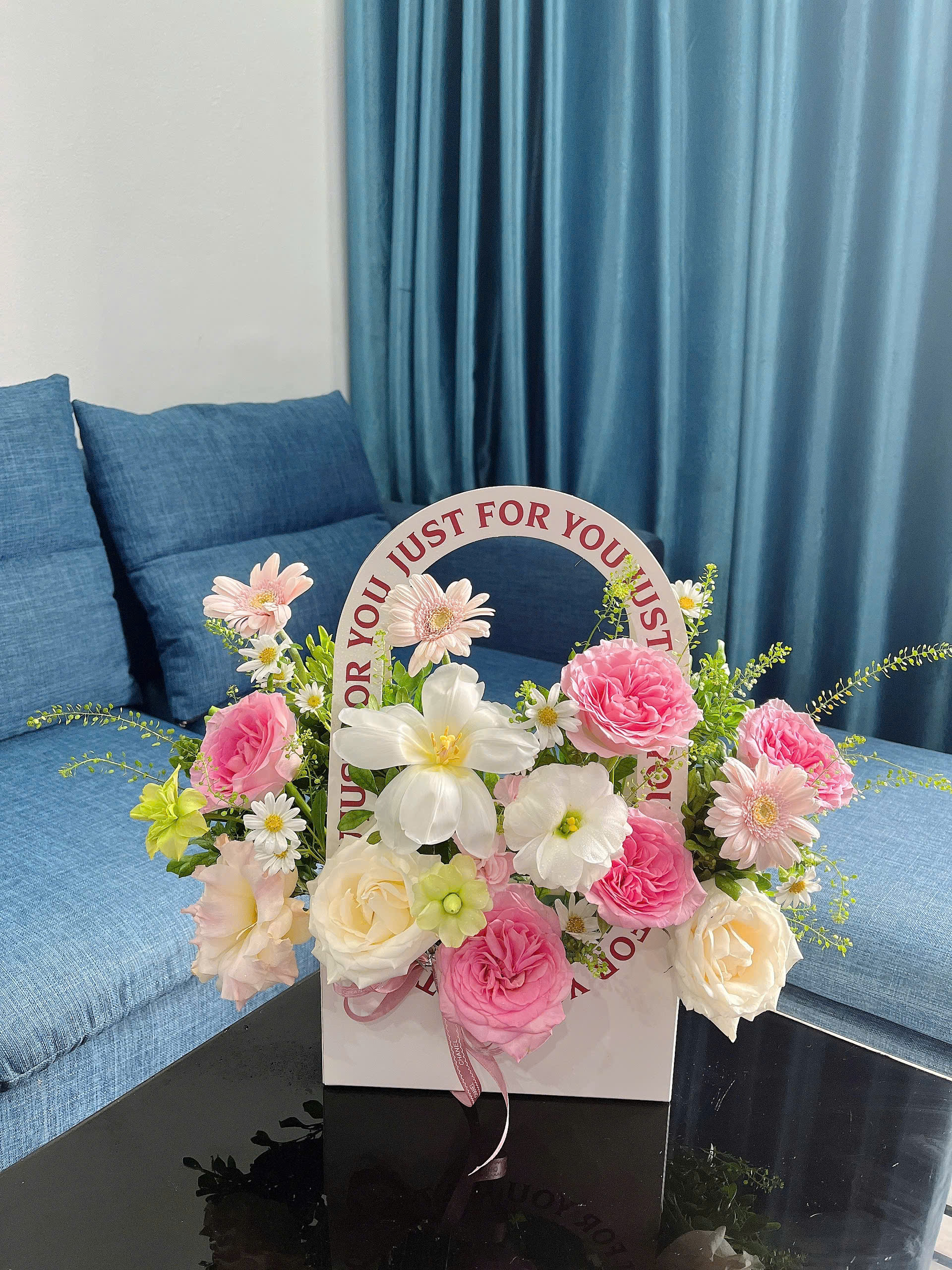 Giỏ Hoa Khai Trương - HNA.GHKT11