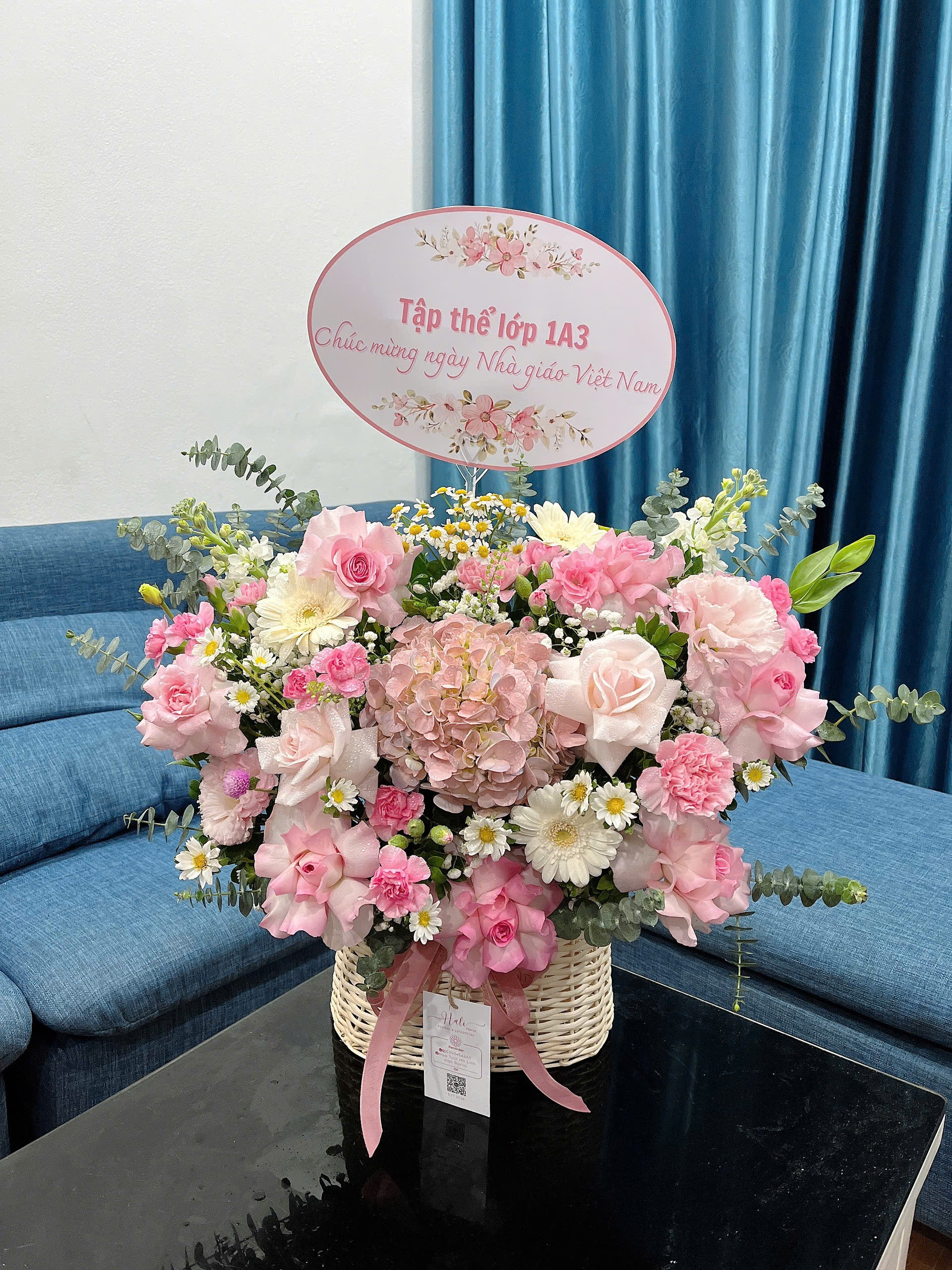 Giỏ Hoa Khai Trương - HNA.GHKT14