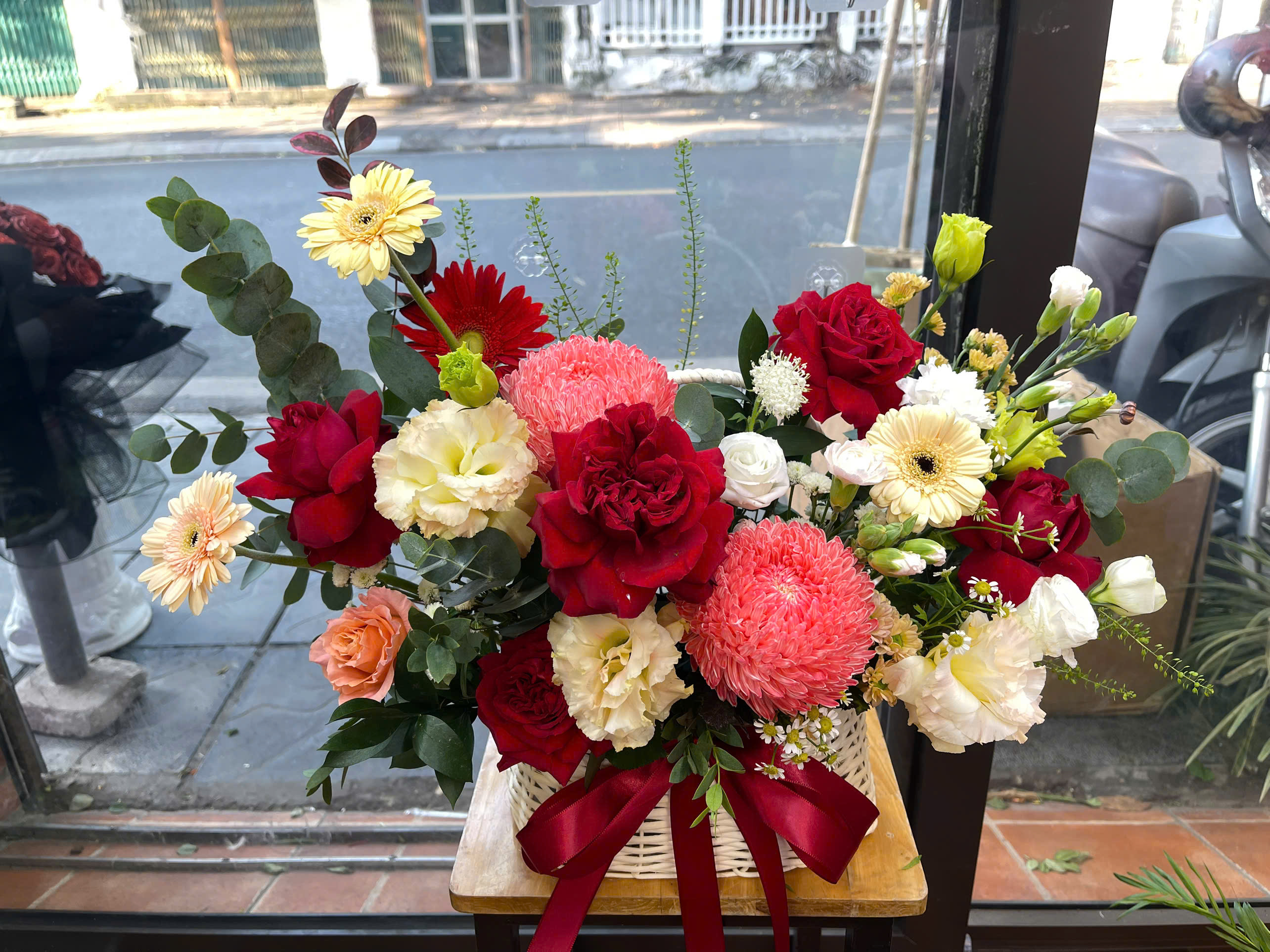 Giỏ Hoa Khai Trương - HNA.GHKT20