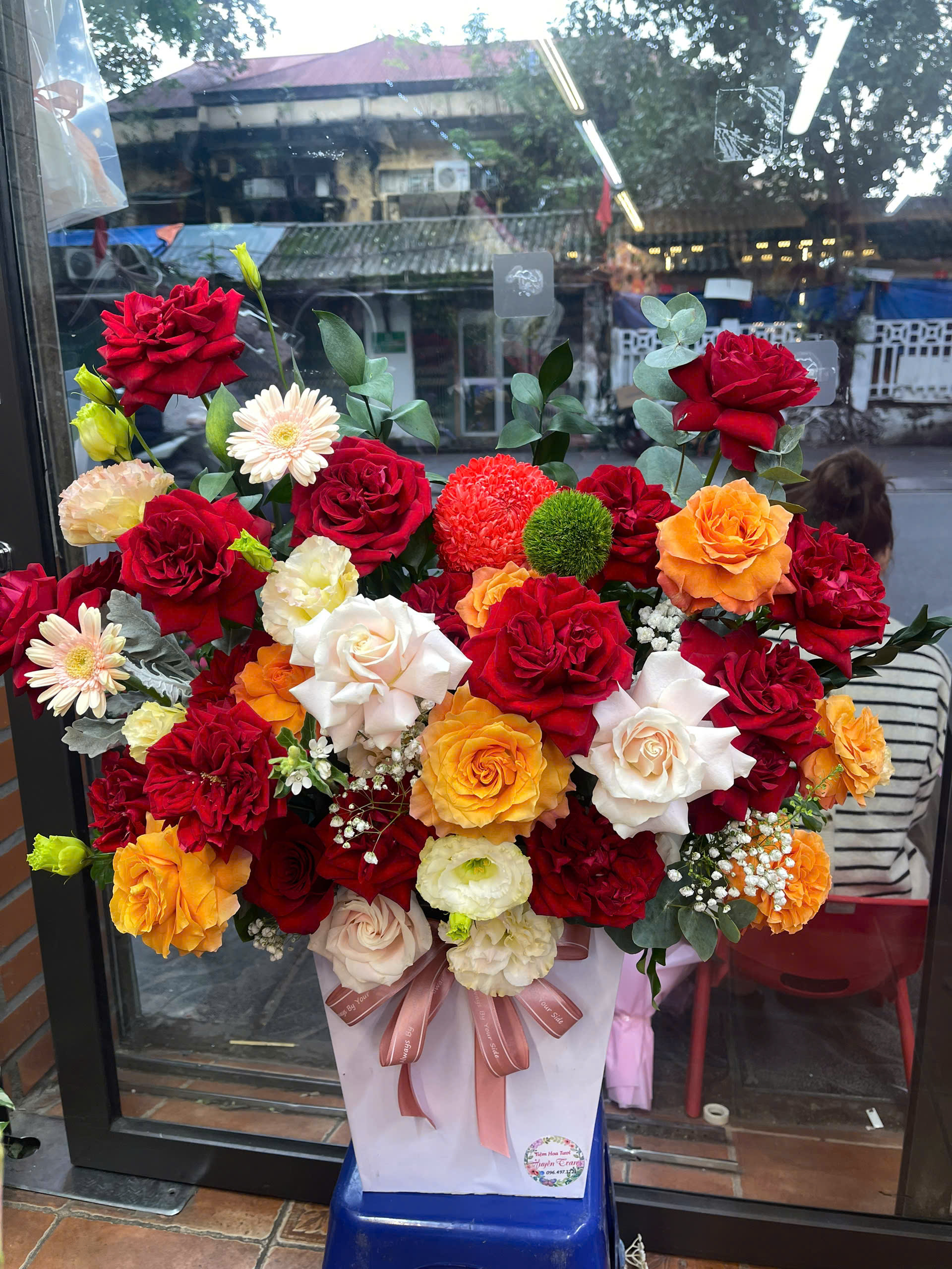 Giỏ Hoa Khai Trương - HNA.GHKT24