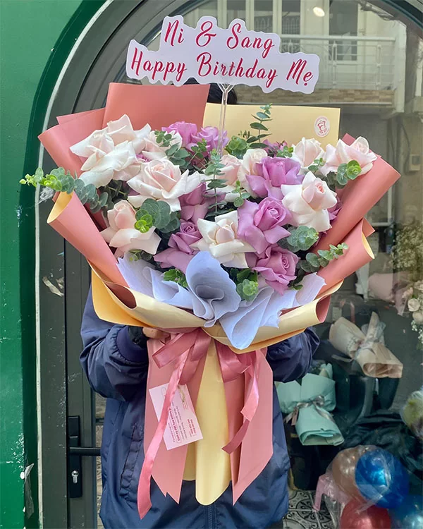 Bó Hoa Chúc Mừng - HNA.BHCM21