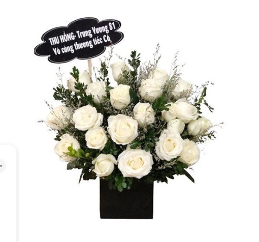 Lẵng Hoa Chia Buồn - HNA.LHCB3